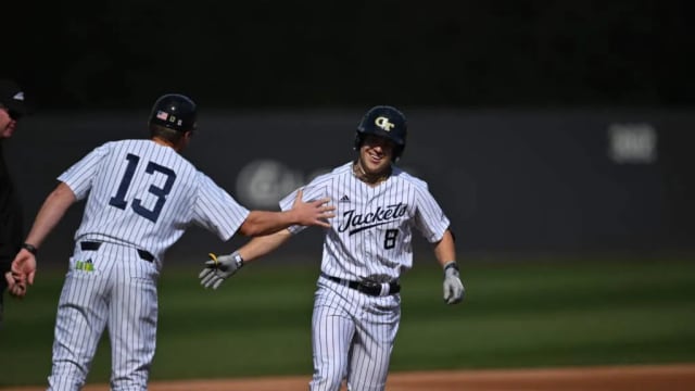 Georgia Tech Outfielder Drew Burress